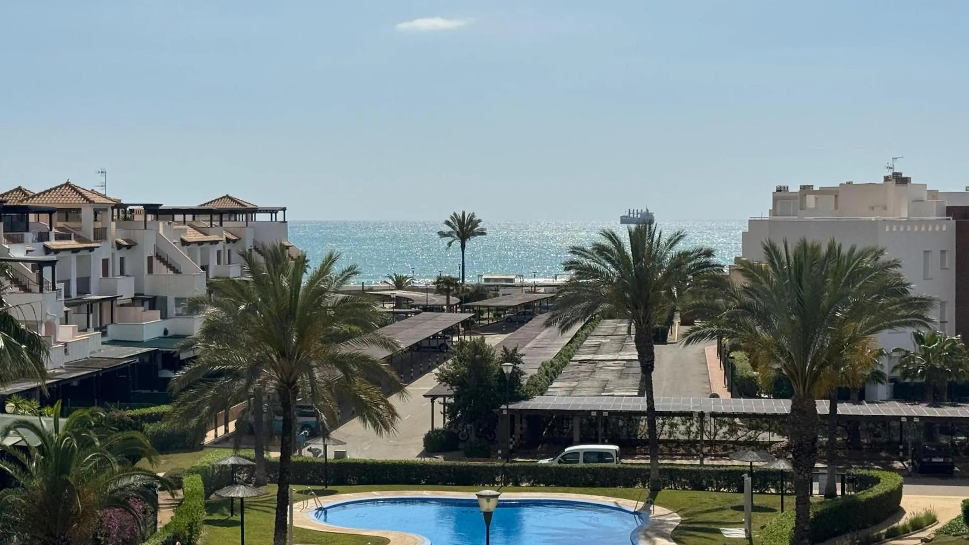 Atico Nuevo Vera Solarium Urbanizacion A Pie De Playa